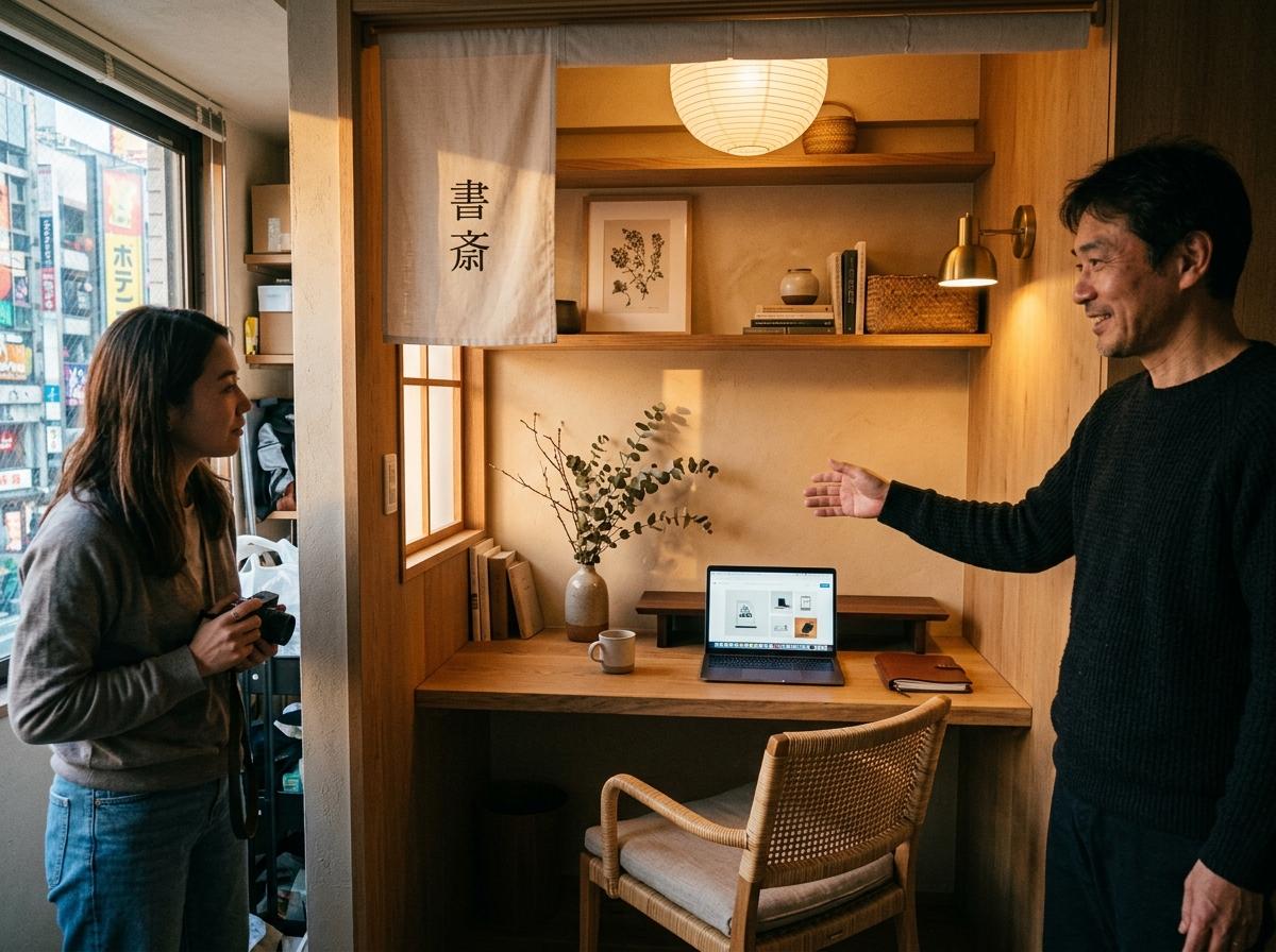 Designing A Compact Japandi Office For Small Spaces