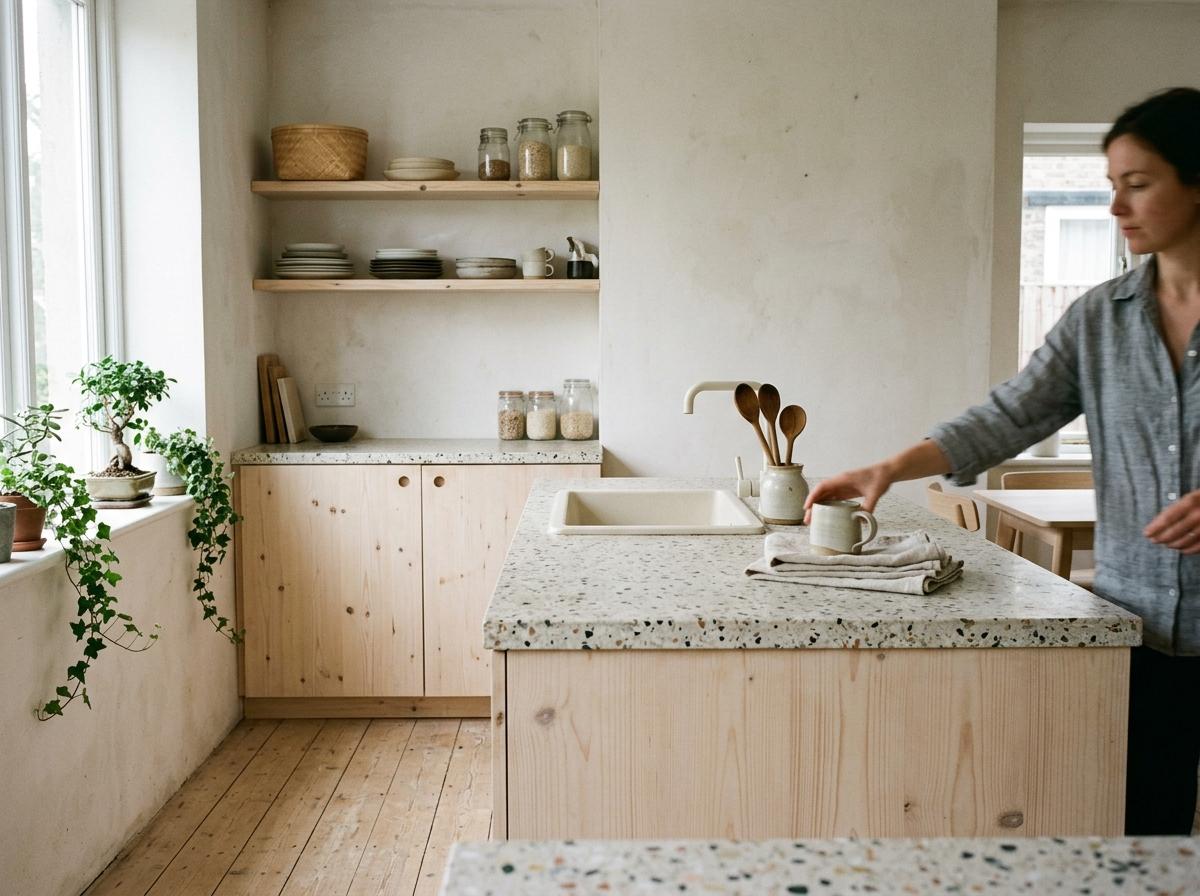 Designing A Minimalist Japandi Kitchen With Sustainable Materials