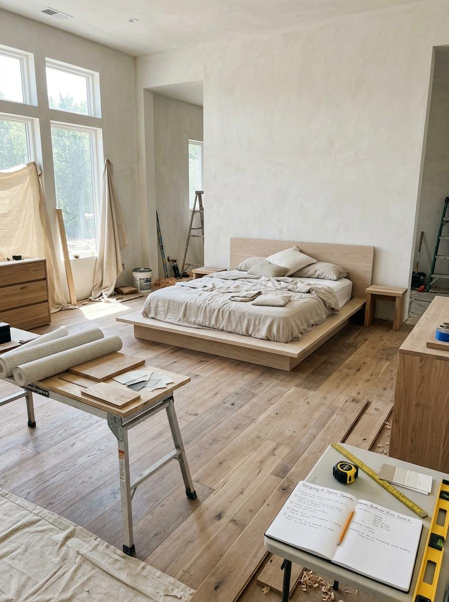 Designing A Stylish Japandi Dream Bedroom From Scratch