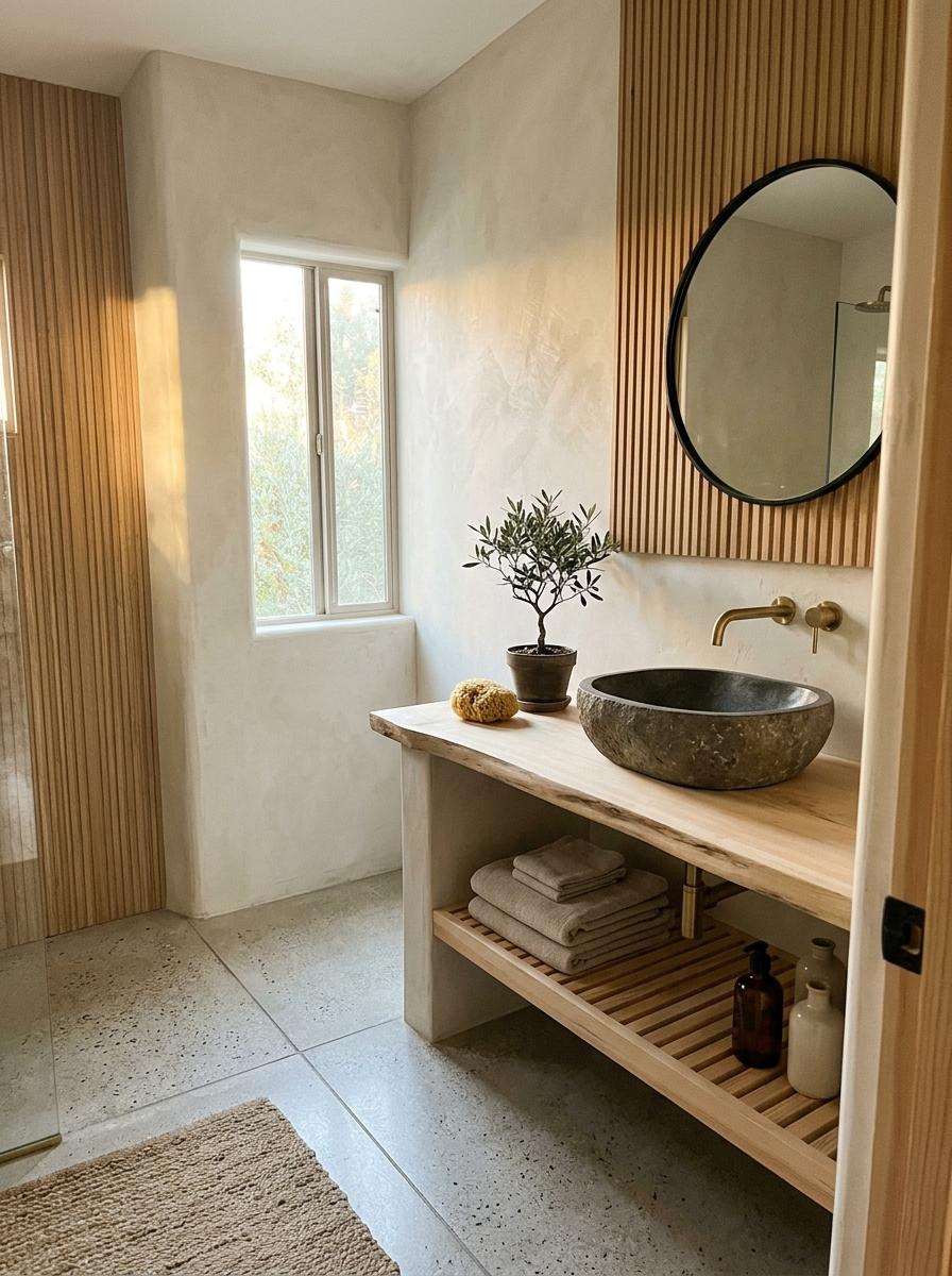 Designing A Welcoming Space For A Japandi Guest Bathroom