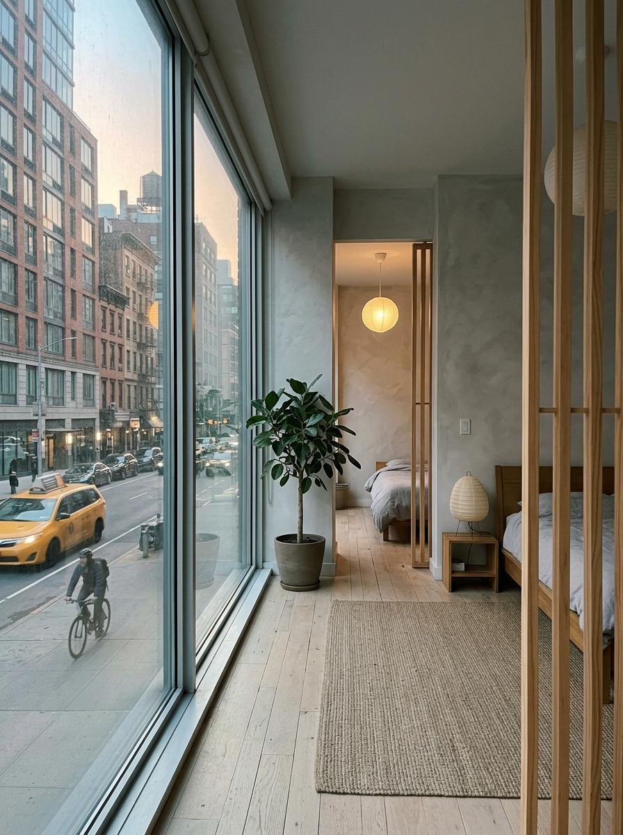 Discover A Quiet Urban Escape With Japandi Design Influences