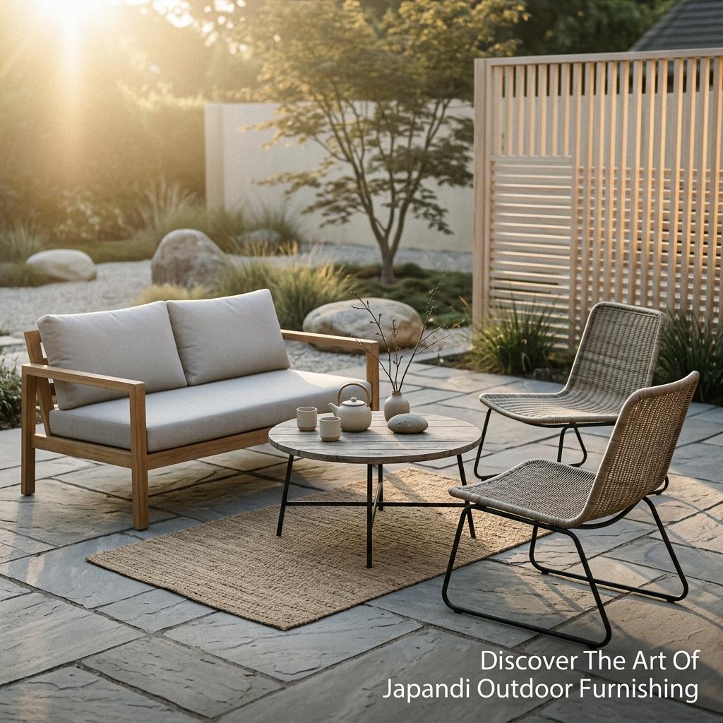 Discover The Art Of Japandi Outdoor Furnishing