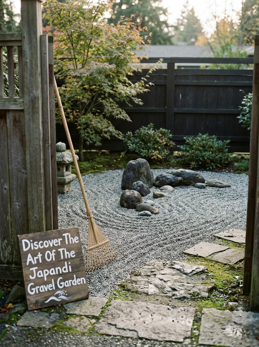 Discover The Art Of The Japandi Gravel Garden