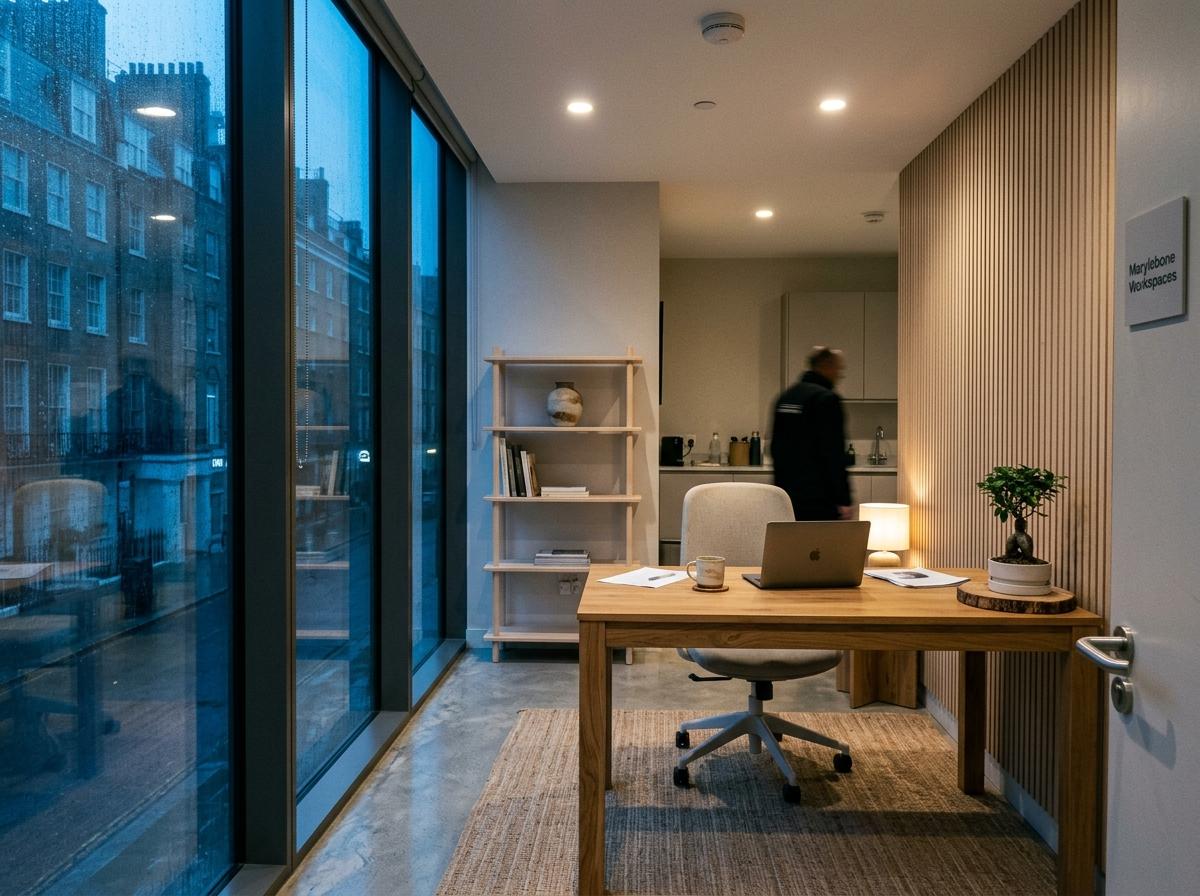 Discover The Balanced Aesthetic Of This Modern Japandi Office