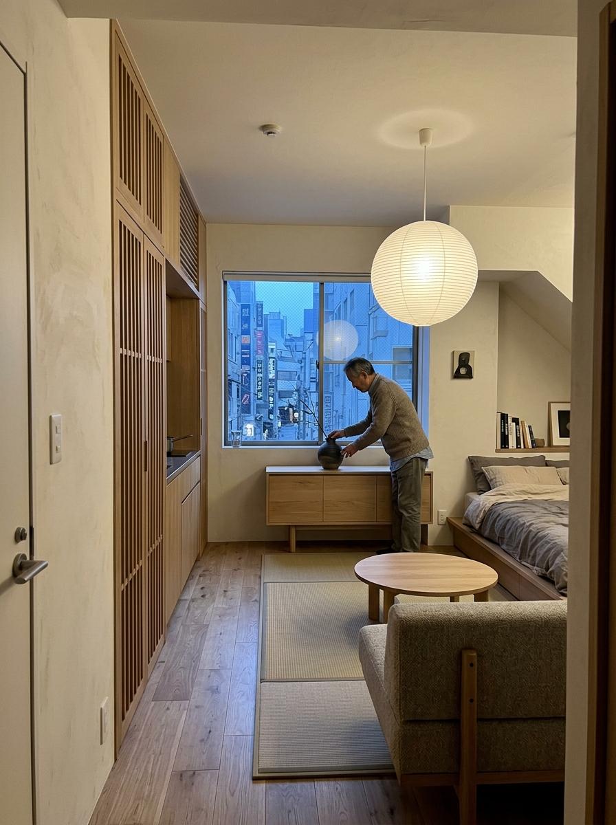 Discover The Beauty Of A Functional Small Japandi Studio