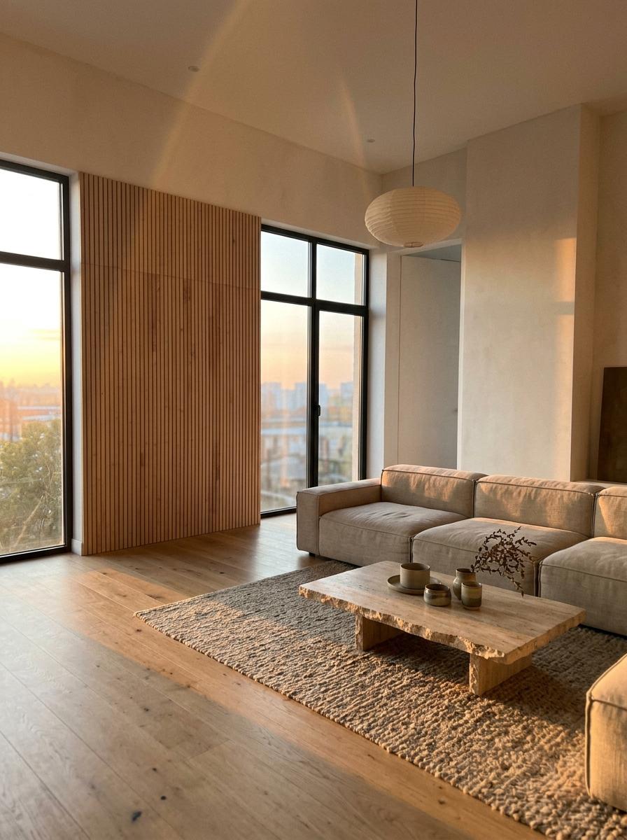 Discover The Beauty Of A Luxury Japandi Living Room