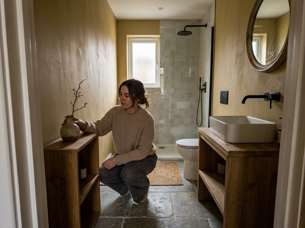 Discover The Beauty Of A Small Japandi Bathroom Retreat