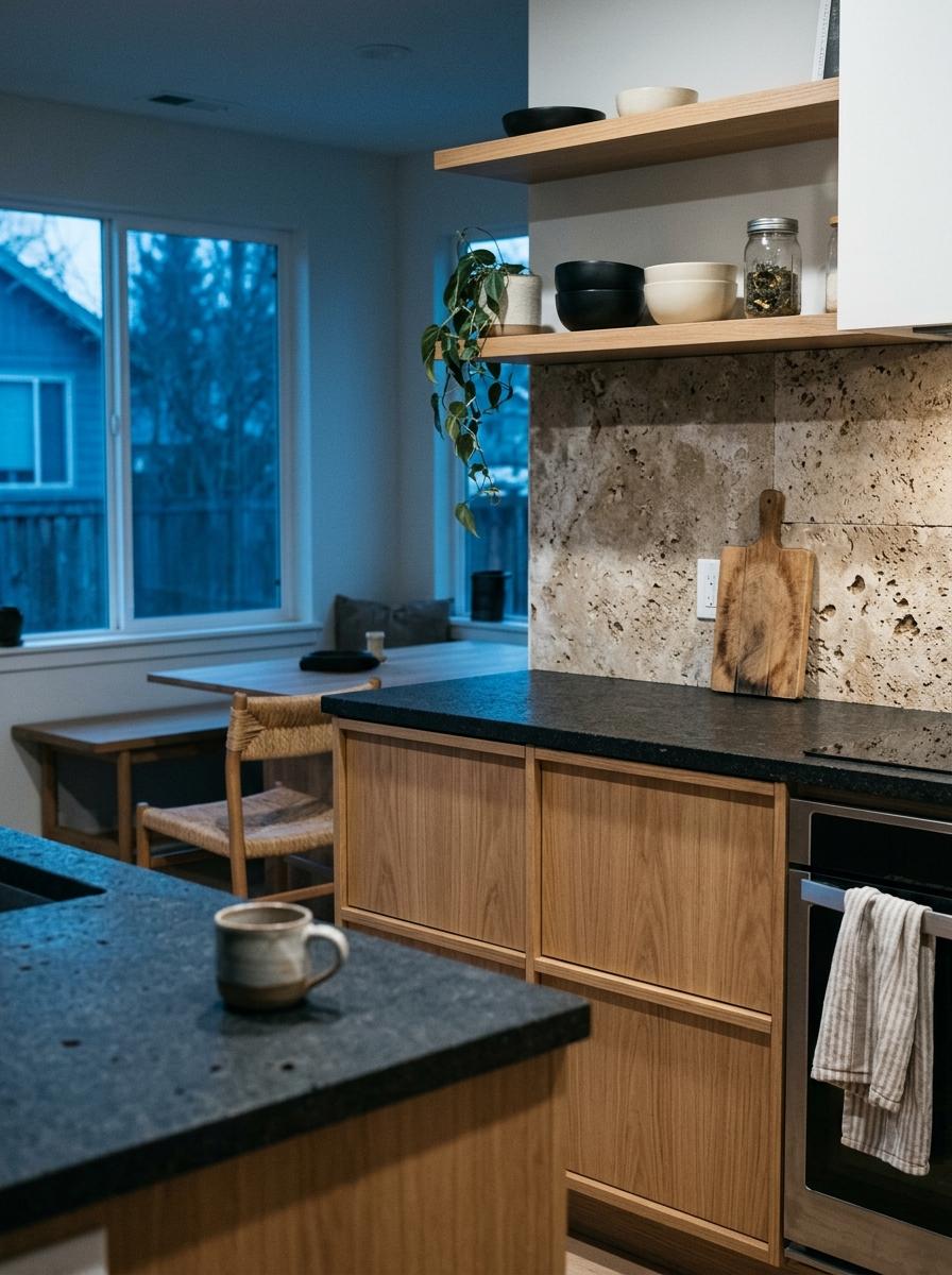 Discover The Beauty Of An Organic Japandi Kitchen Concept