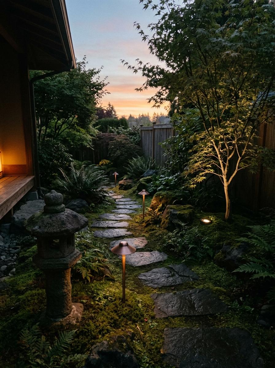 Discover The Beauty Of Minimalist Japandi Garden Lighting