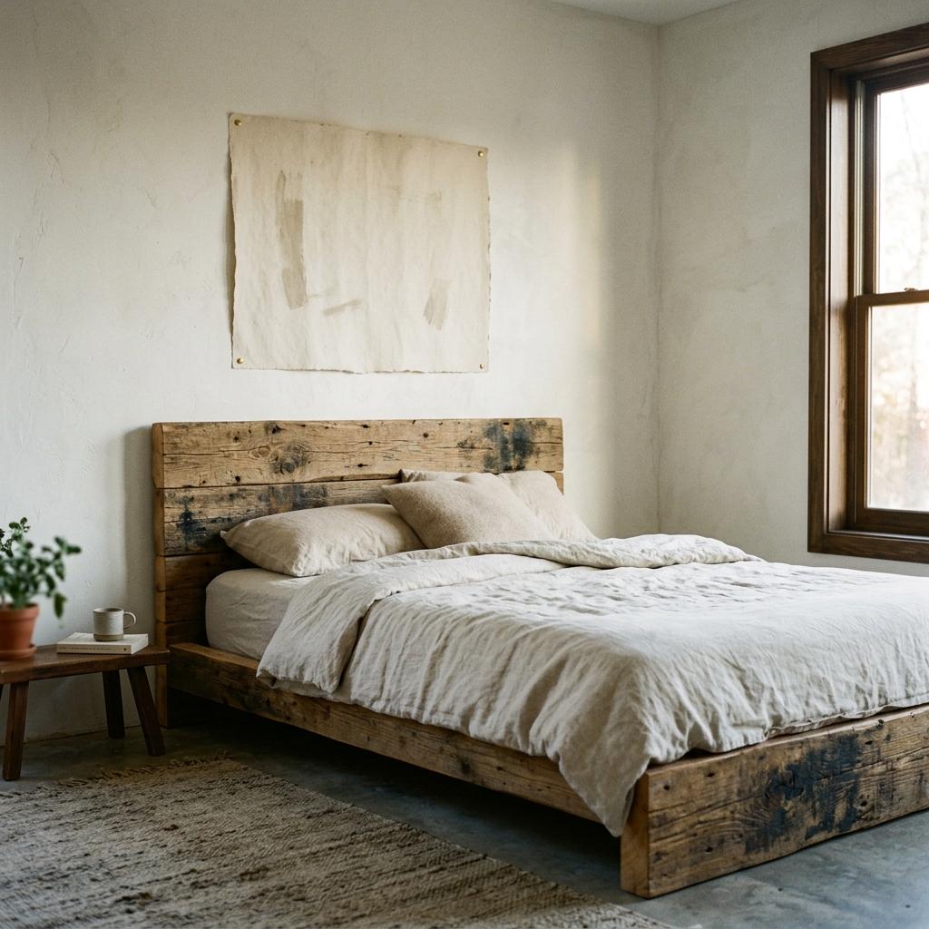 Discover The Beauty Of Reclaimed Wood In Japandi Bedrooms