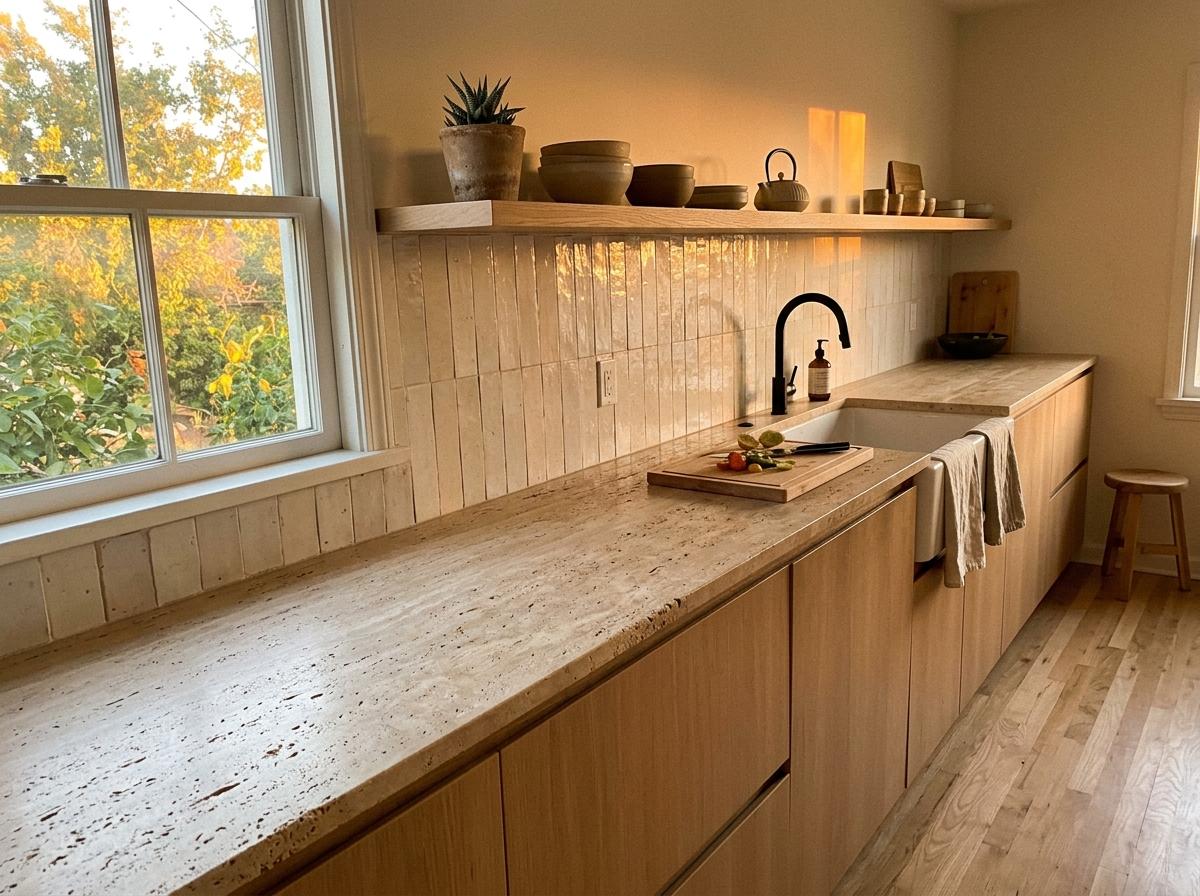 Discover The Texture Of A Natural Japandi Kitchen Remodel