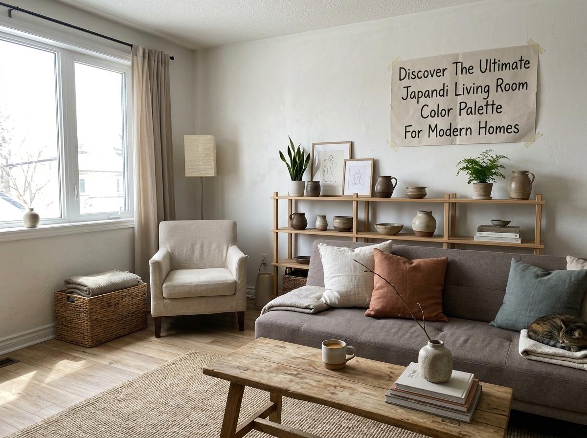 Discover The Ultimate Japandi Living Room Color Palette For Modern Homes