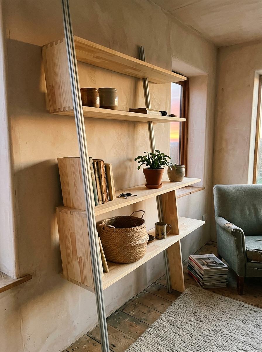 Discover The Versatility Of Modular Japandi Living Room Shelving