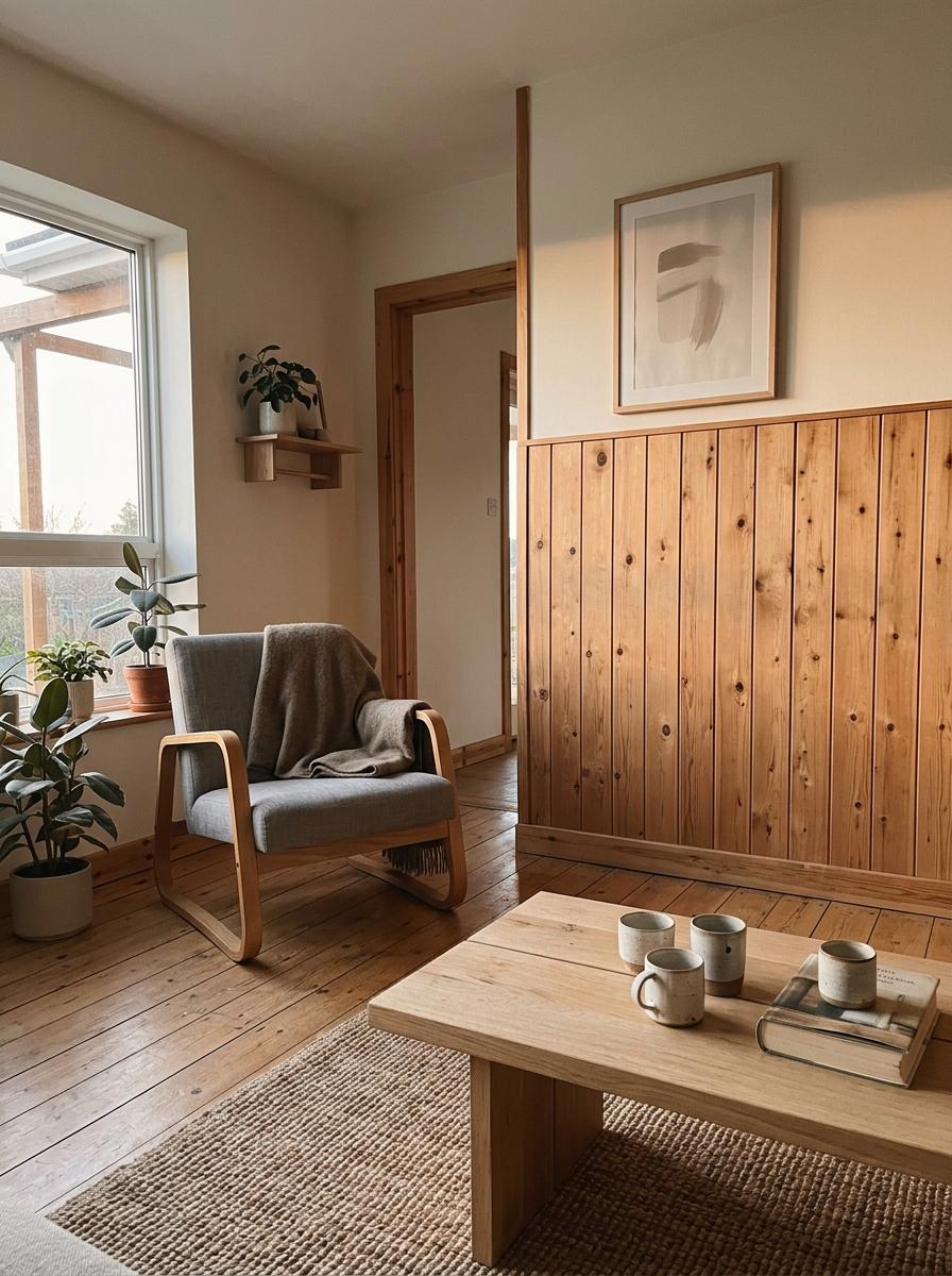 Discover The Warmth Of Natural Wood In Japandi Living Rooms