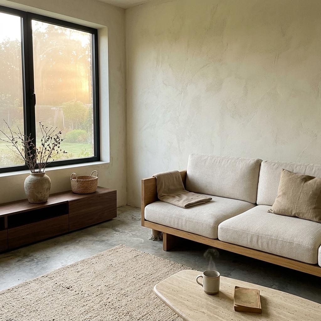 Earth Tones Define This Minimalist Japandi Color Palette