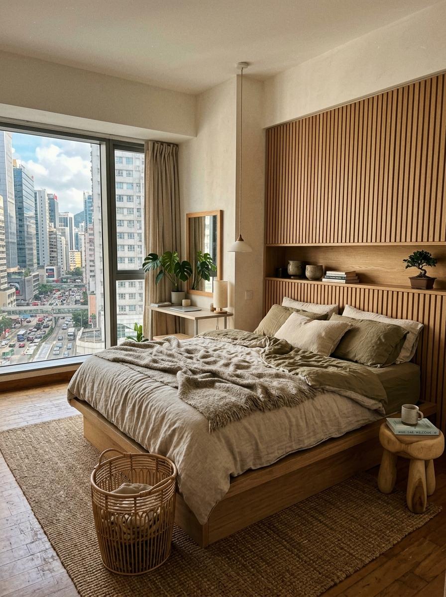 Elegant Japandi Scandinavian Bedroom Concepts For Urban Living