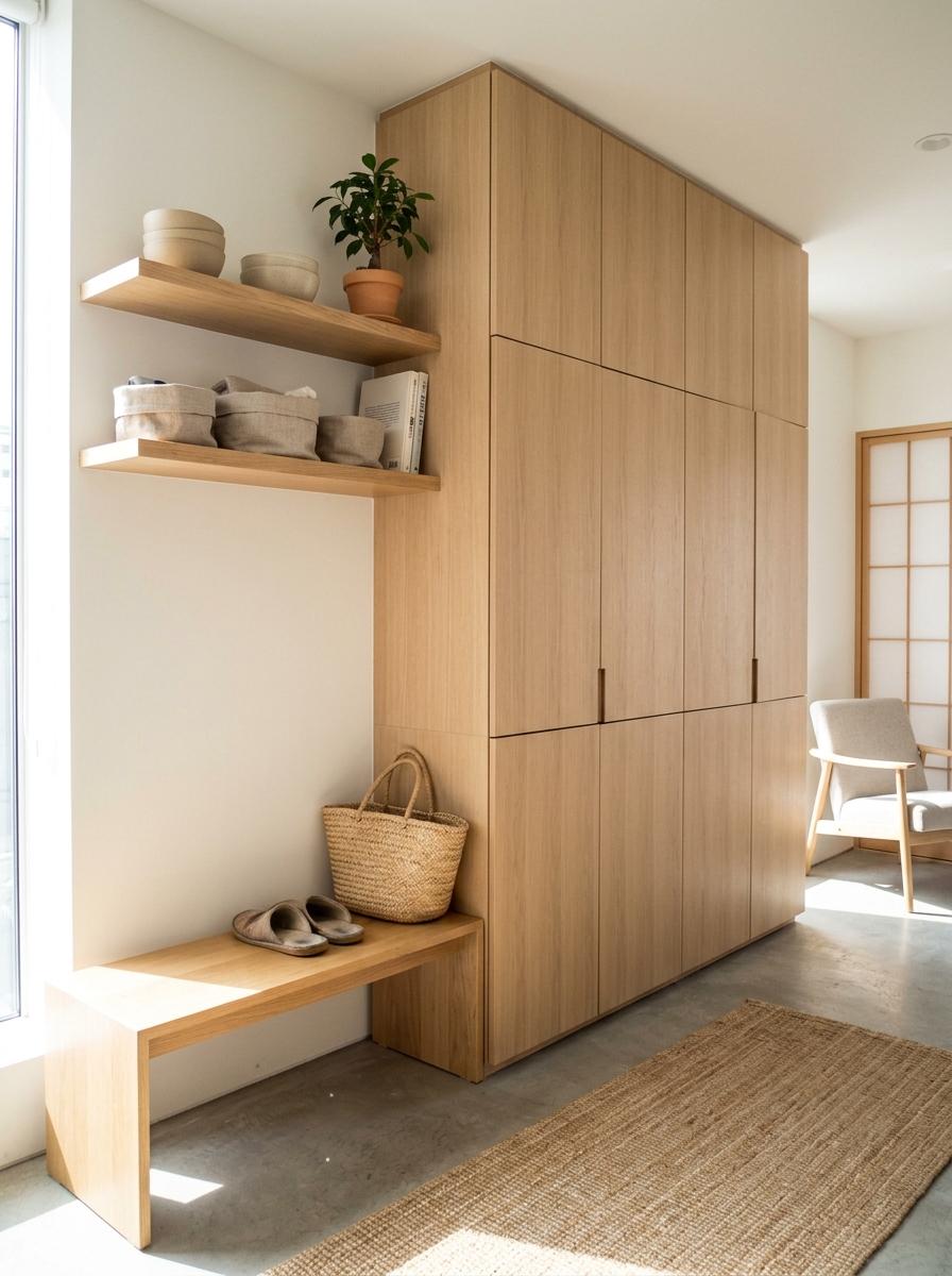 Elegant Storage Ideas For A Clean Japandi Furniture Look