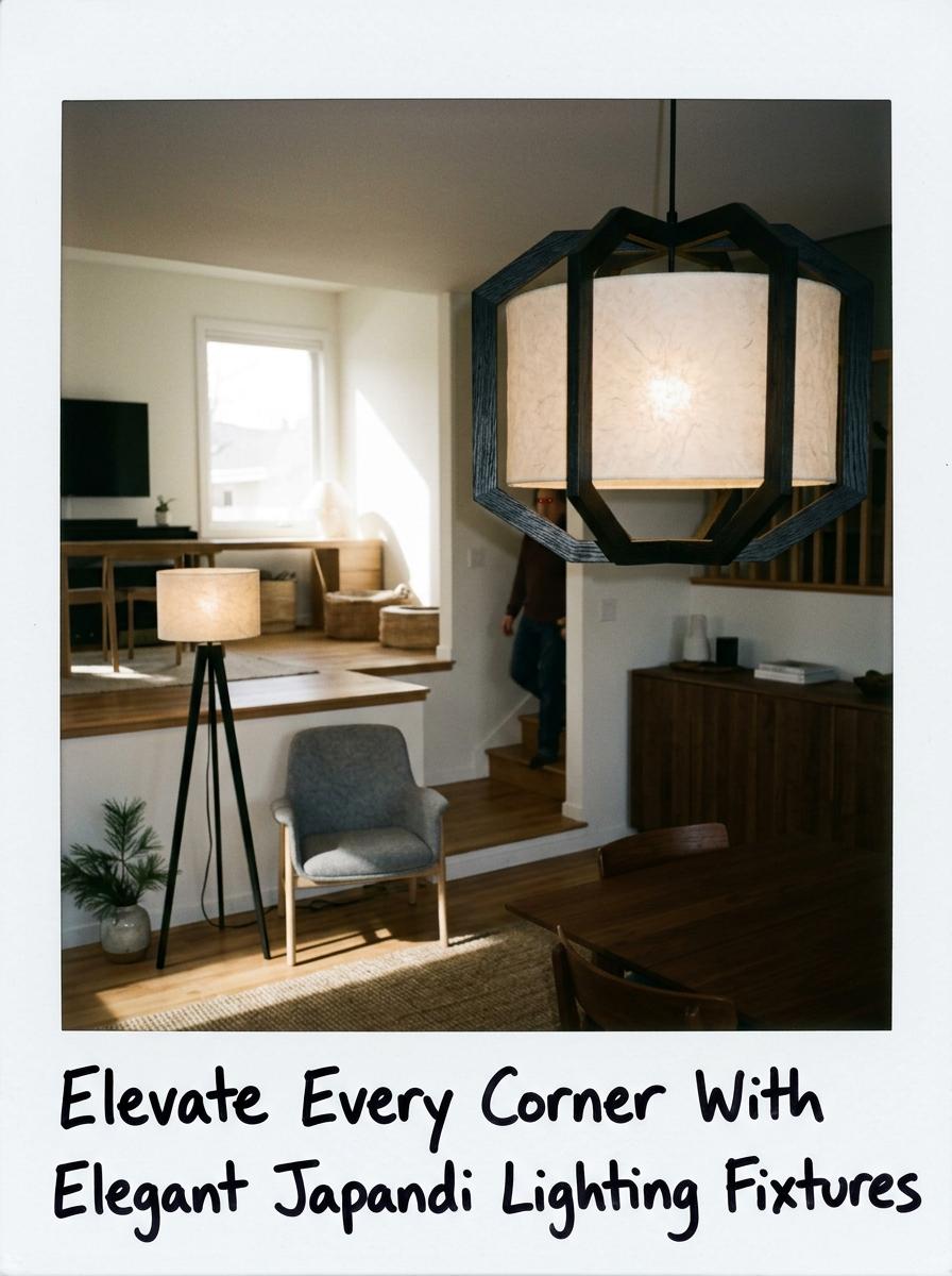 Elevate Every Corner With Elegant Japandi Lighting Fixtures