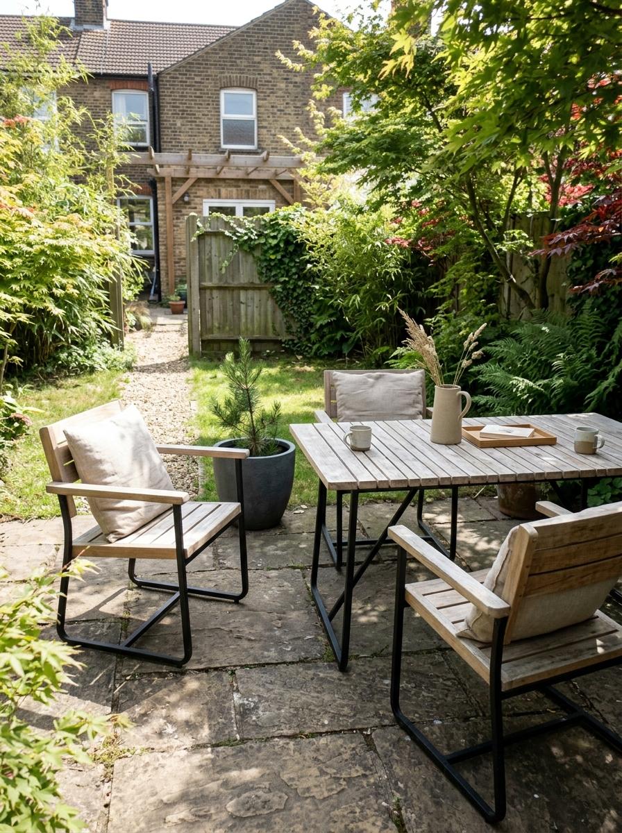 Elevate Your Backyard With Sleek Japandi Garden Furniture
