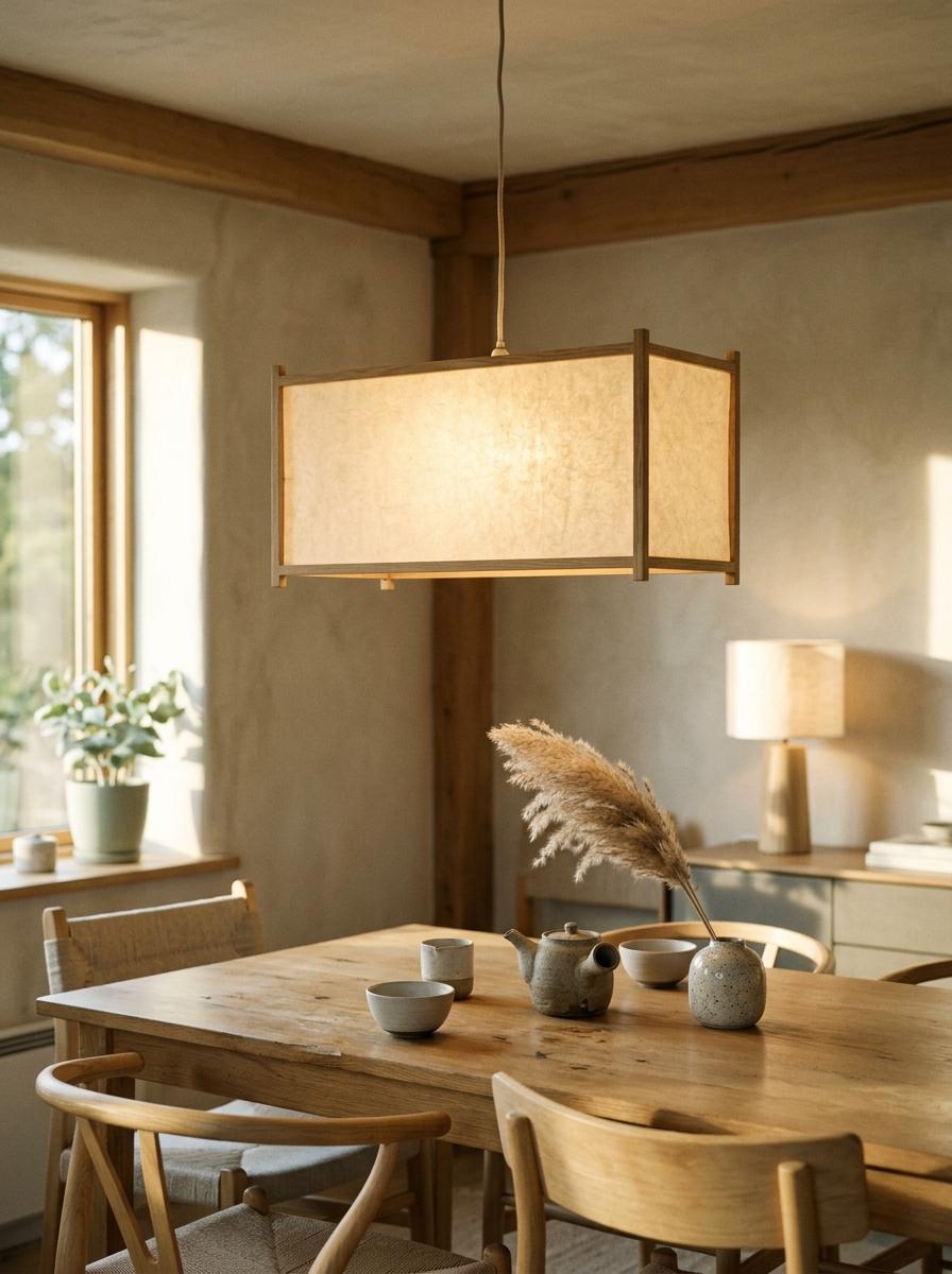 Elevate Your Design With Functional Japandi Light Fixtures