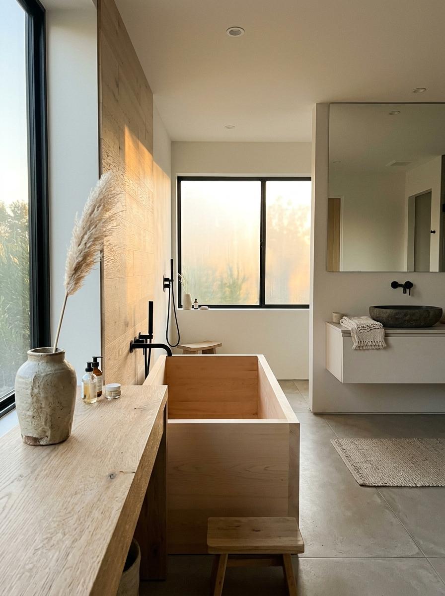 Elevate Your Space With A Luxury Japandi Bathroom Design