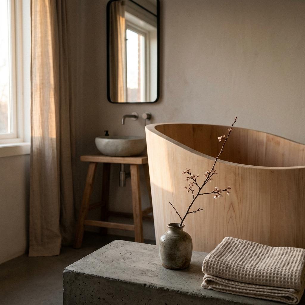 Embrace A Minimalist Home With Japandi Bathroom Influences