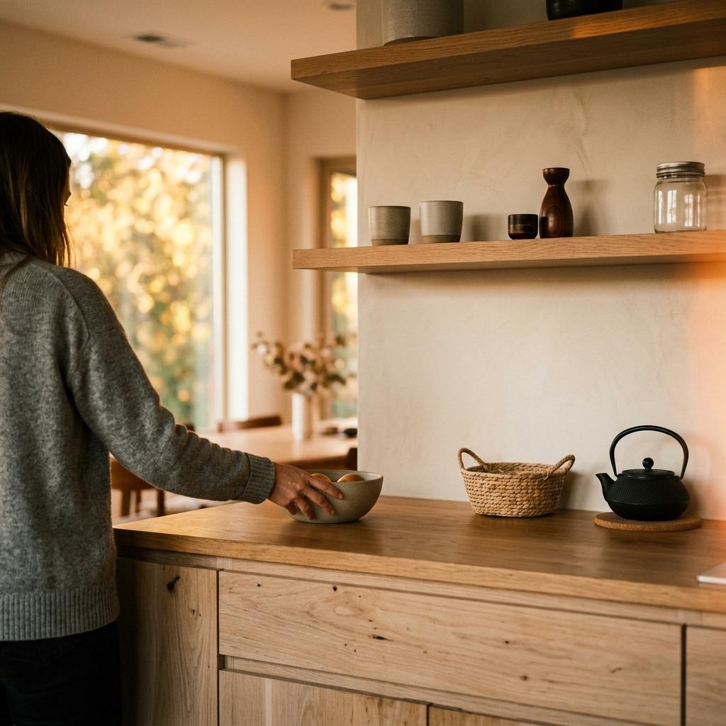 Embrace A Minimalist Home With Modern Japandi Kitchen Influences