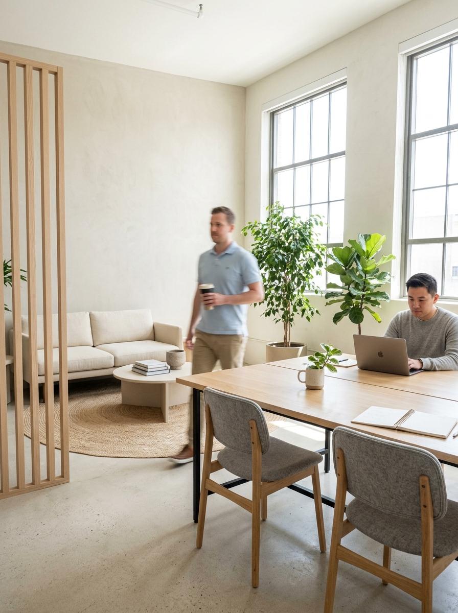 Embrace A Modern Corporate Environment With Japandi Office Decor