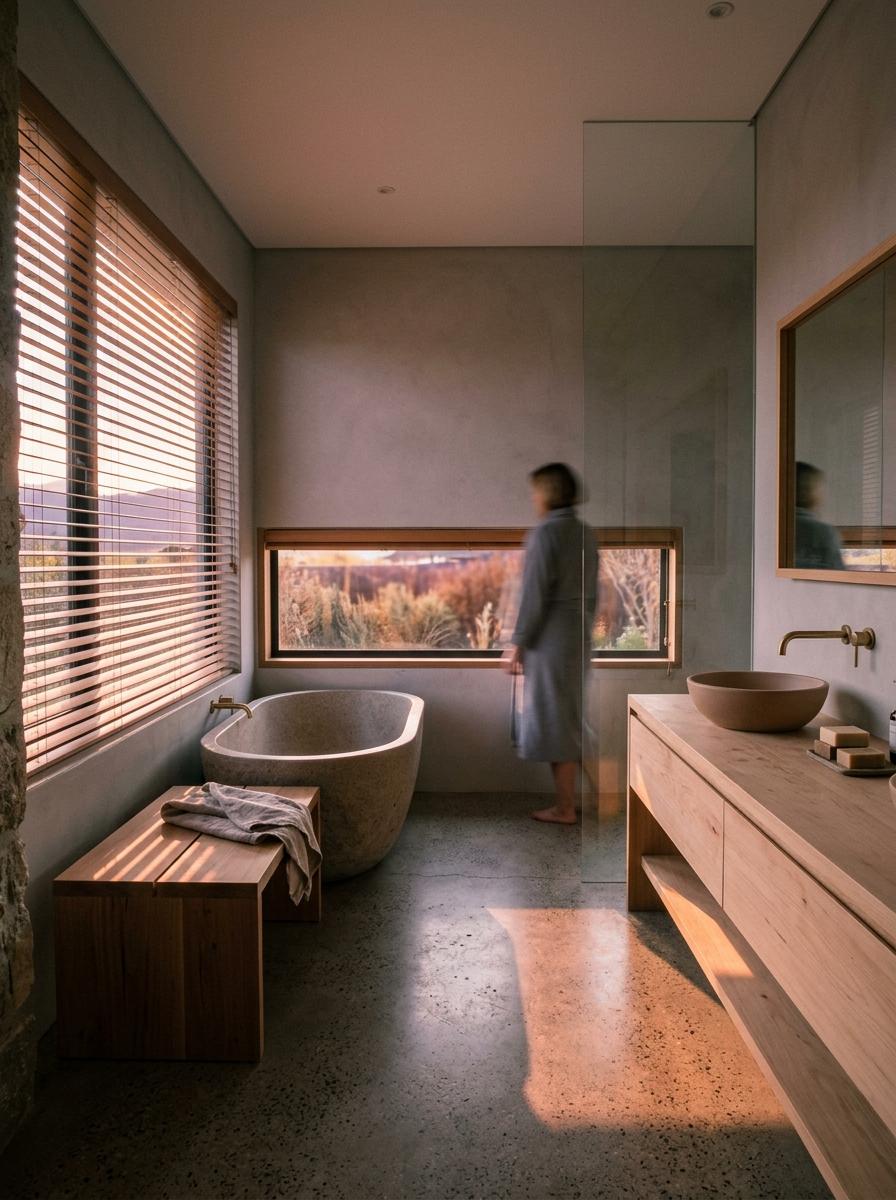 Embrace A Modern Home With Japandi Bathroom Influences