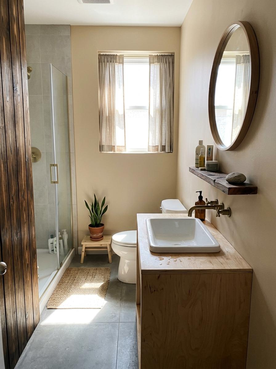 Embrace A Modern Home With Simple Japandi Bathroom Influences