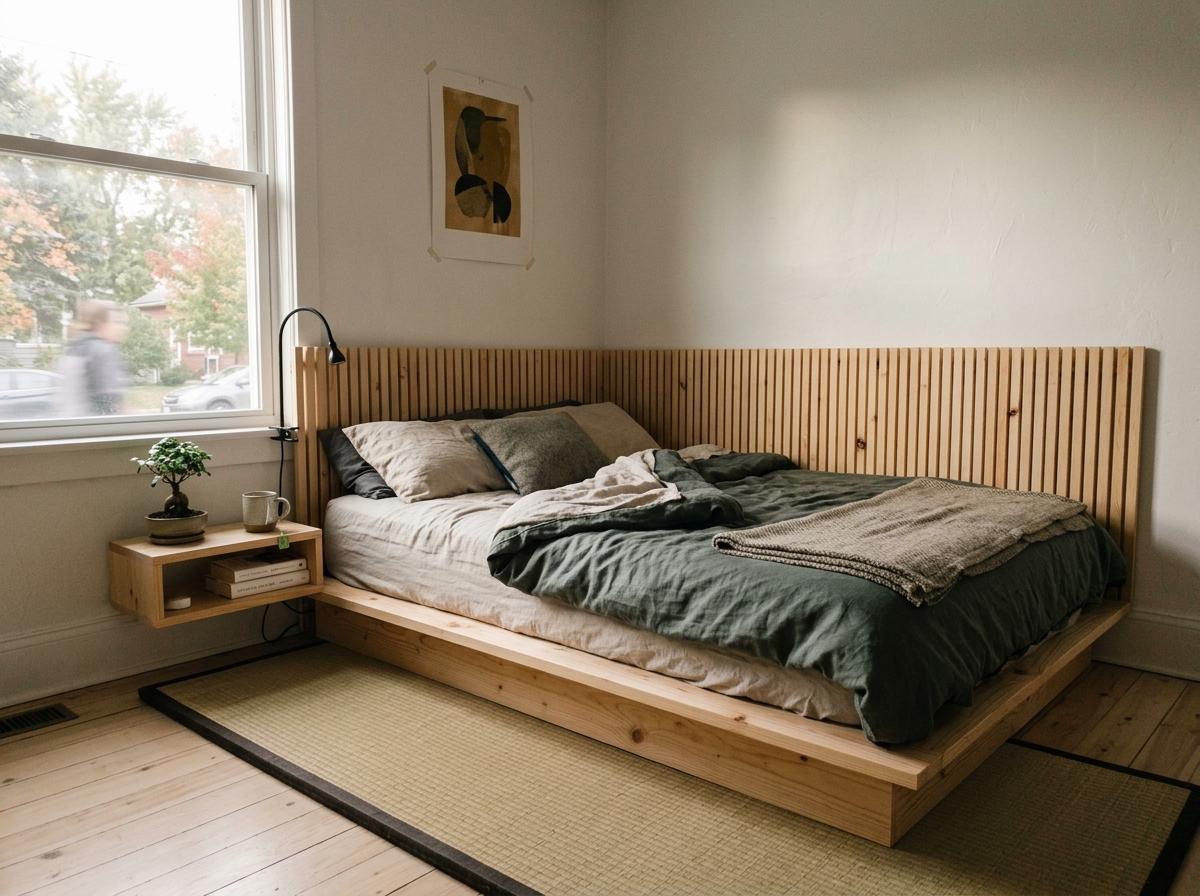 Embrace A Modern Scandinavian Bedroom With Japandi Design