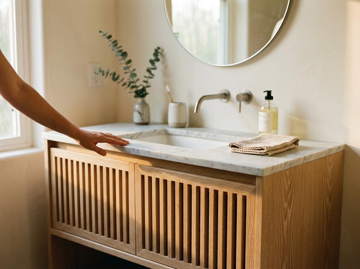 Embrace Quiet Luxury Through A Japandi Bathroom Vanity Selection