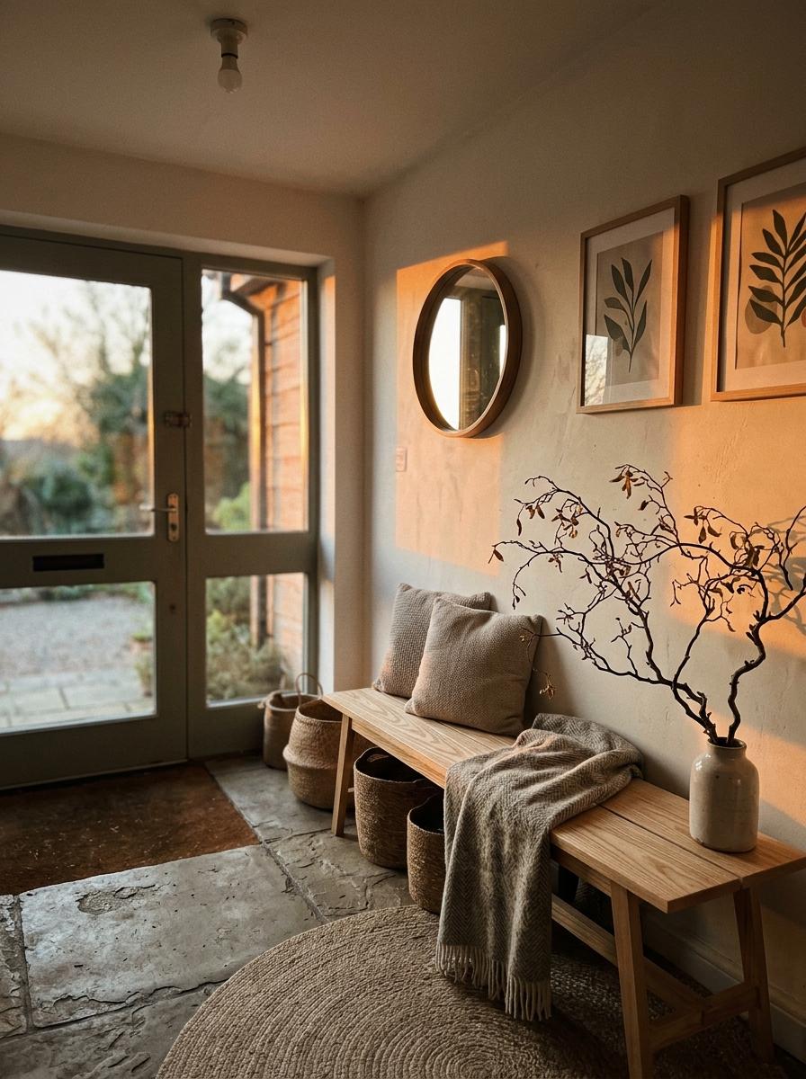 Enhance Your Entryway With Cozy Japandi Decorating Touches