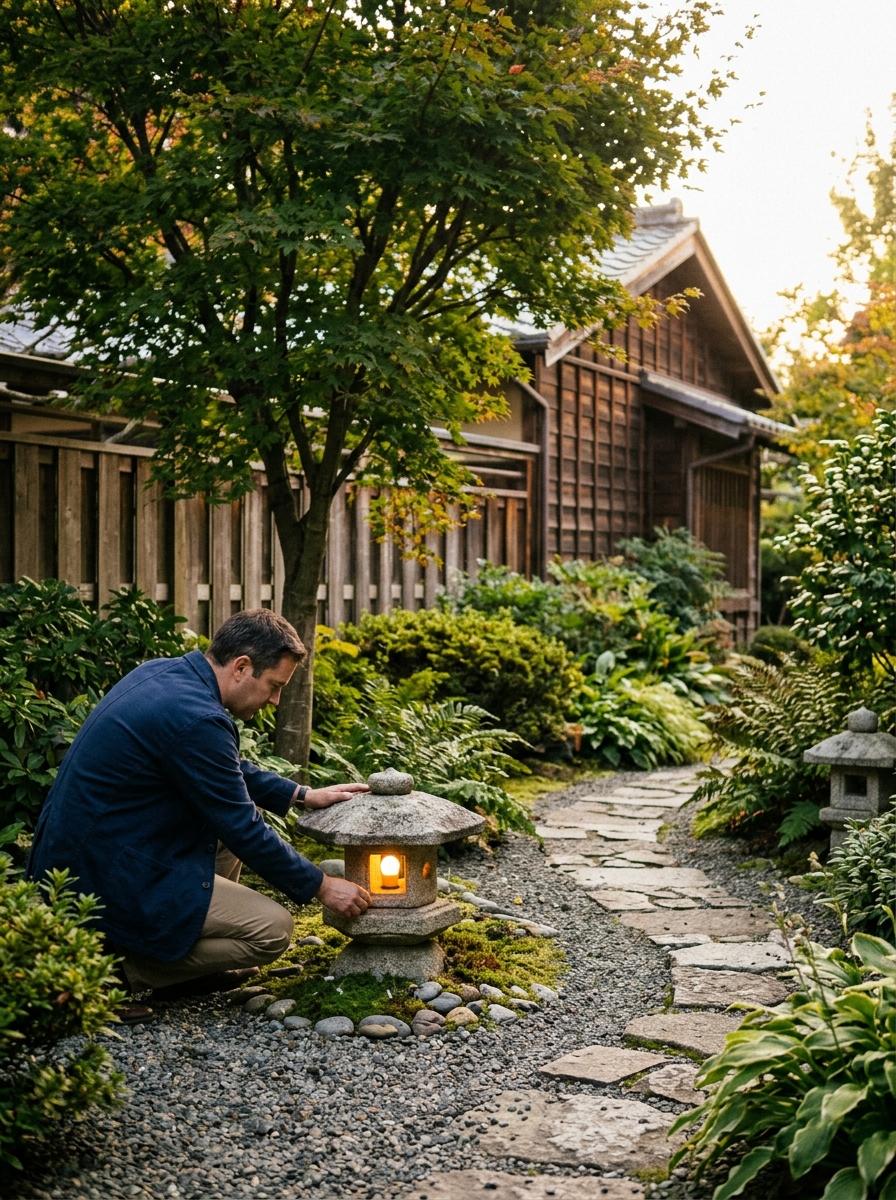 Enhance Your Outdoor Space With Japandi Garden Lighting Essentials