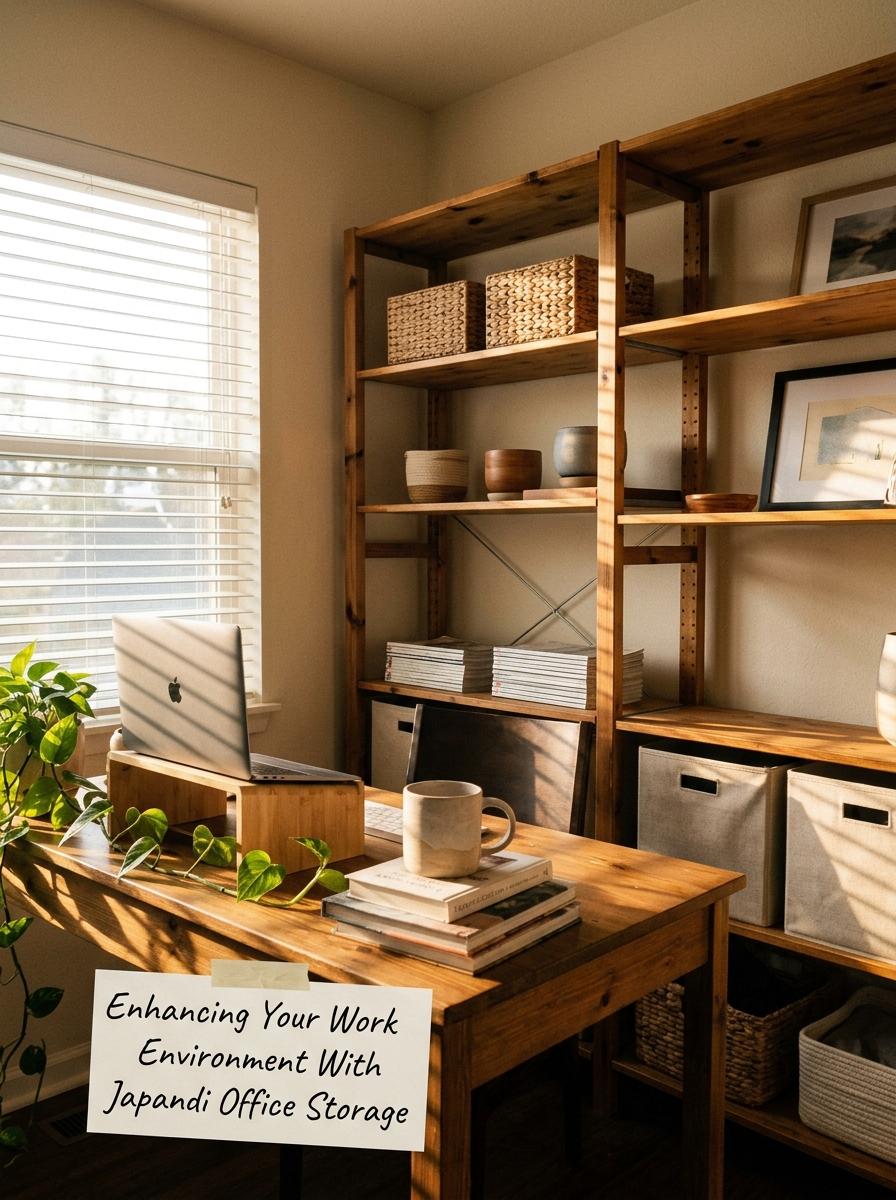 Enhancing Your Work Environment With Japandi Office Storage