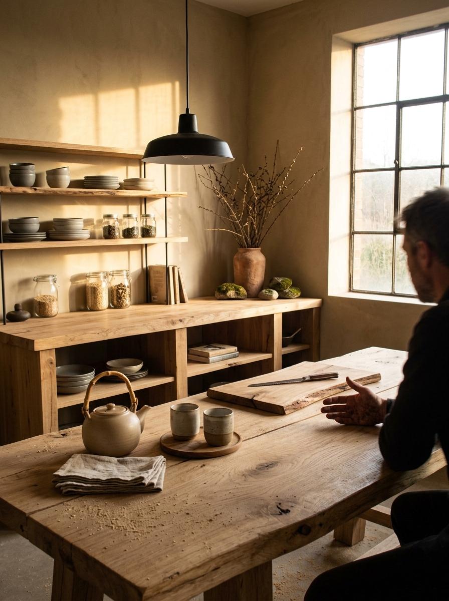 Essential Elements For A Cohesive Scandi Japandi Kitchen Aesthetic