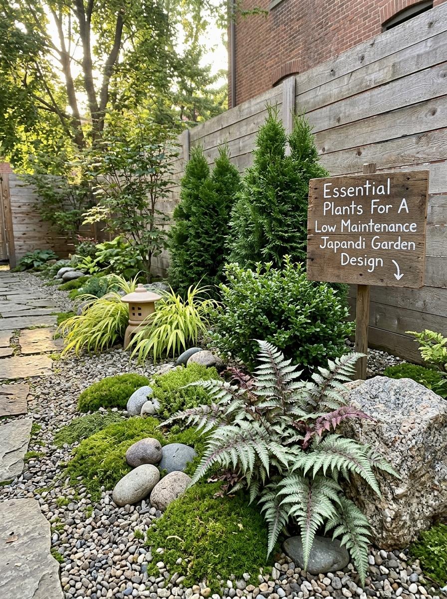 Essential Plants For A Low Maintenance Japandi Garden Design
