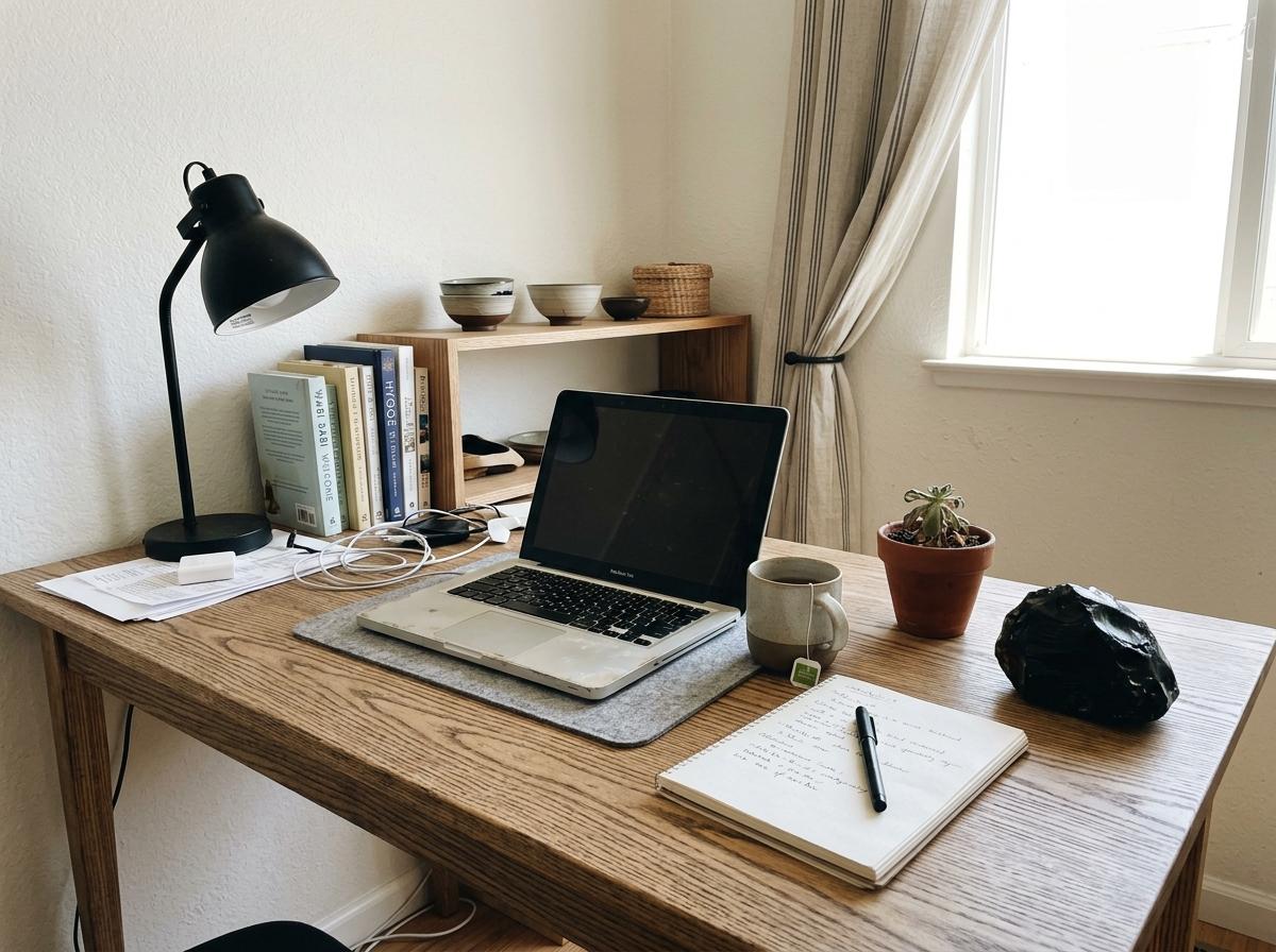 Experience A Harmonious Workspace Inspired By Japandi Interior Design