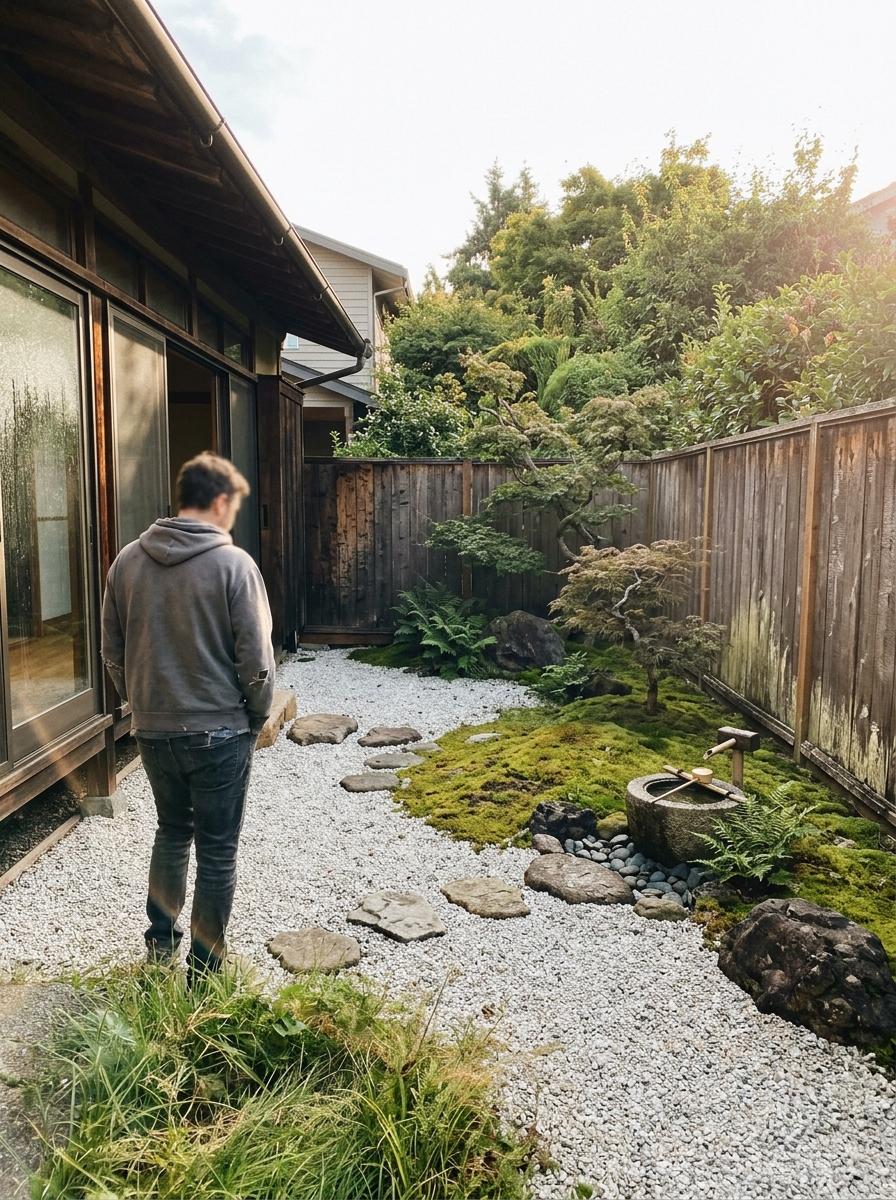 Experience Harmony In This Private Japandi Zen Garden