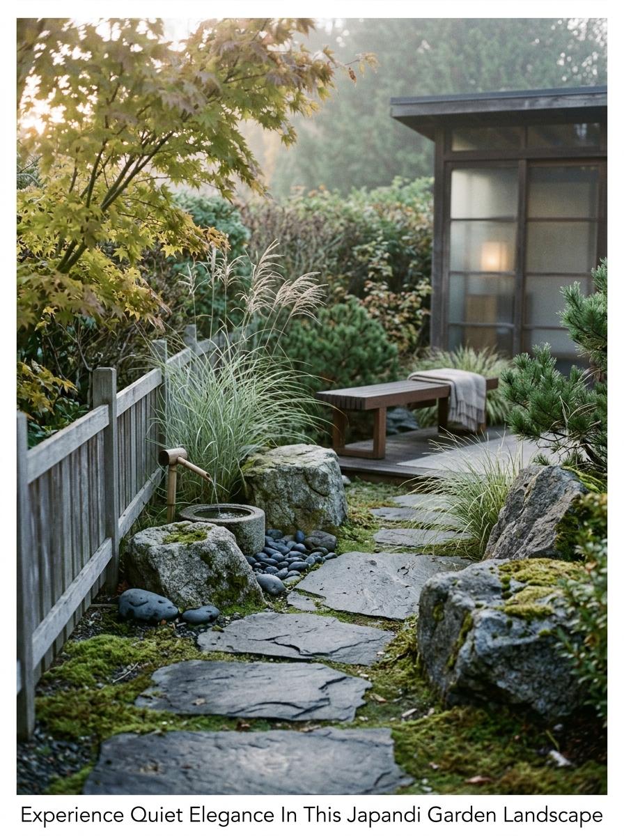 Experience Quiet Elegance In This Japandi Garden Landscape