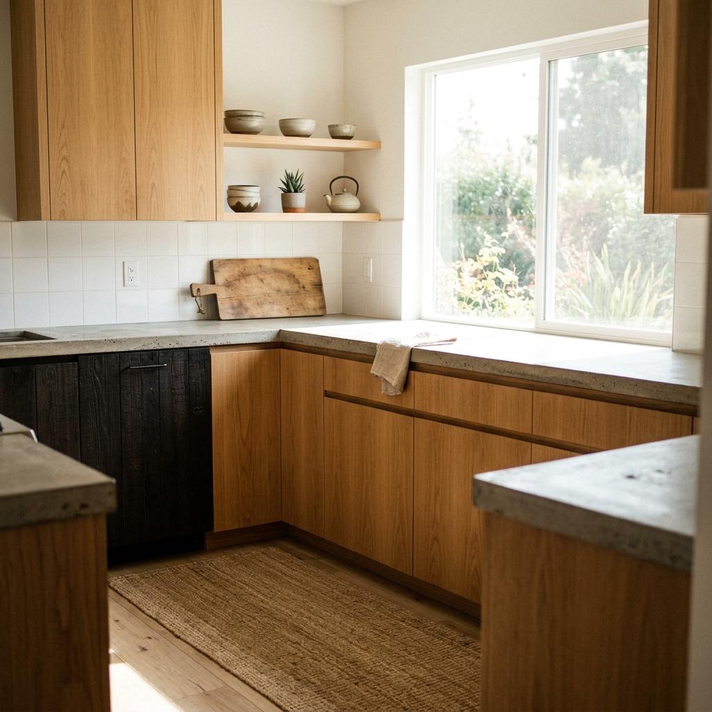 Explore A Quiet Culinary Space With Japandi Kitchen Remodel Styling