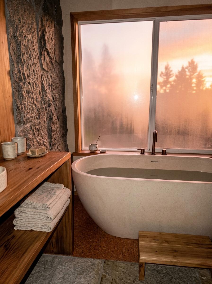 Explore The Balance Of A Japandi Bathroom Sanctuary