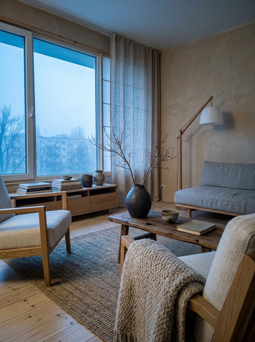 Explore The Essence Of Japandi Living Room Styling