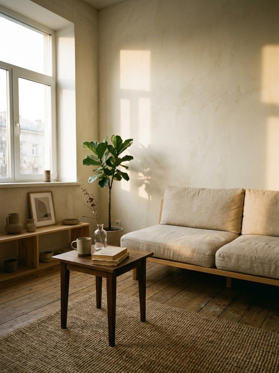 Explore The Minimalist Aesthetic Of Japandi Living Room Design