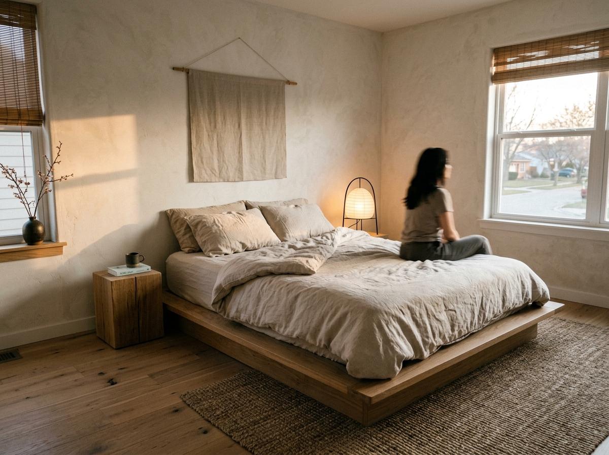 Explore The Subtle Beauty Of Japandi Neutral Bedroom Decor