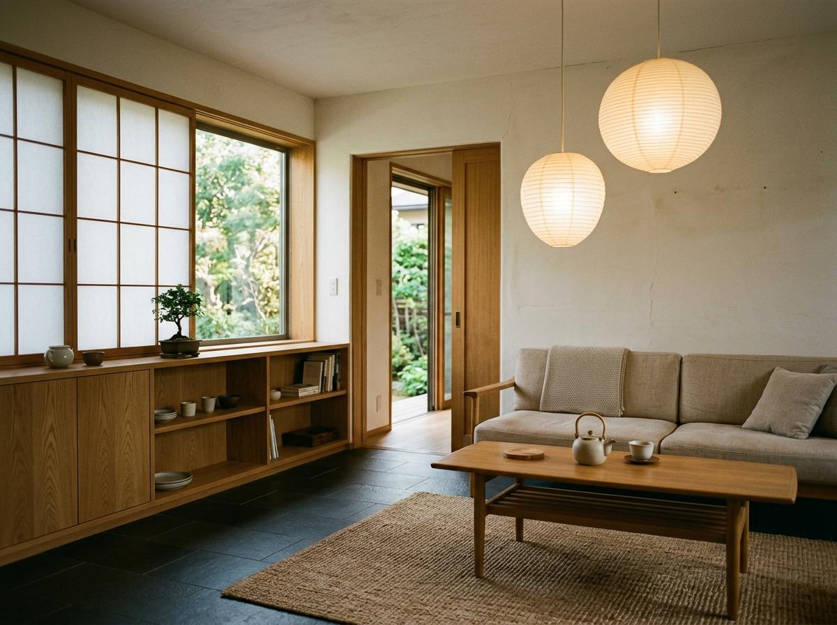 Explore This Bright And Simple Japandi Living Room Home