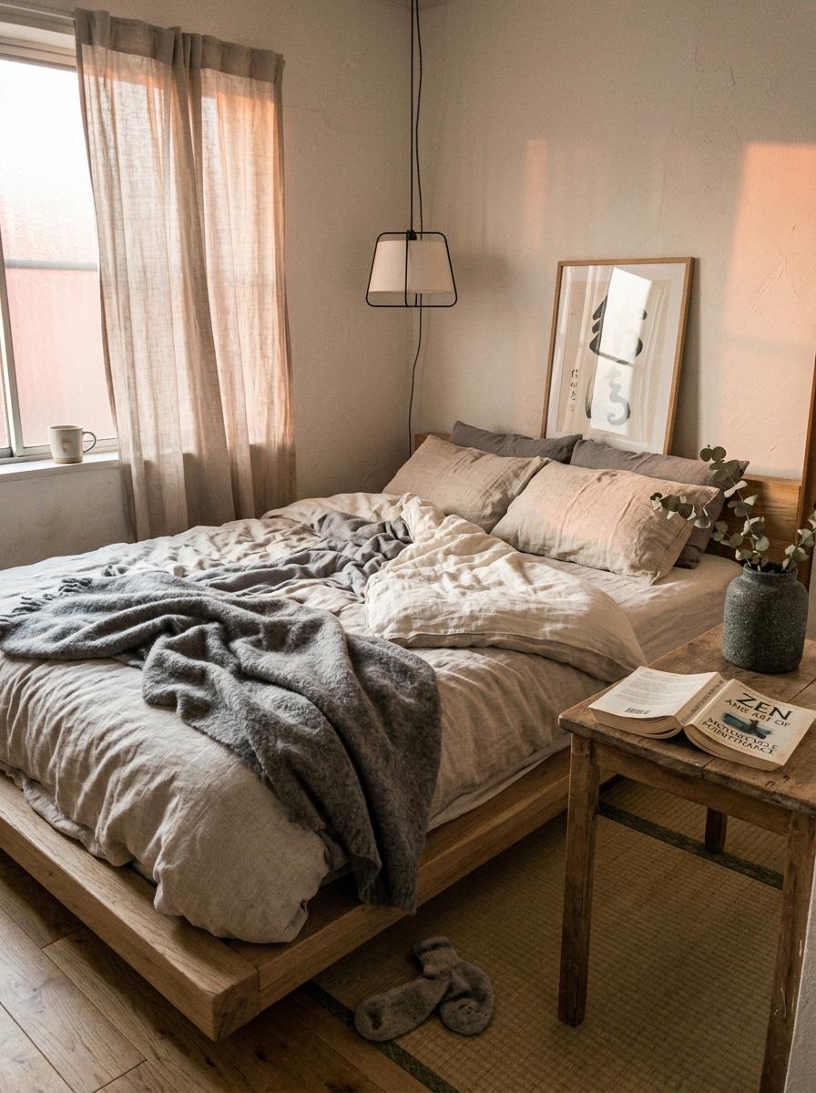 Explore This Inviting Japandi Guest Bedroom Design