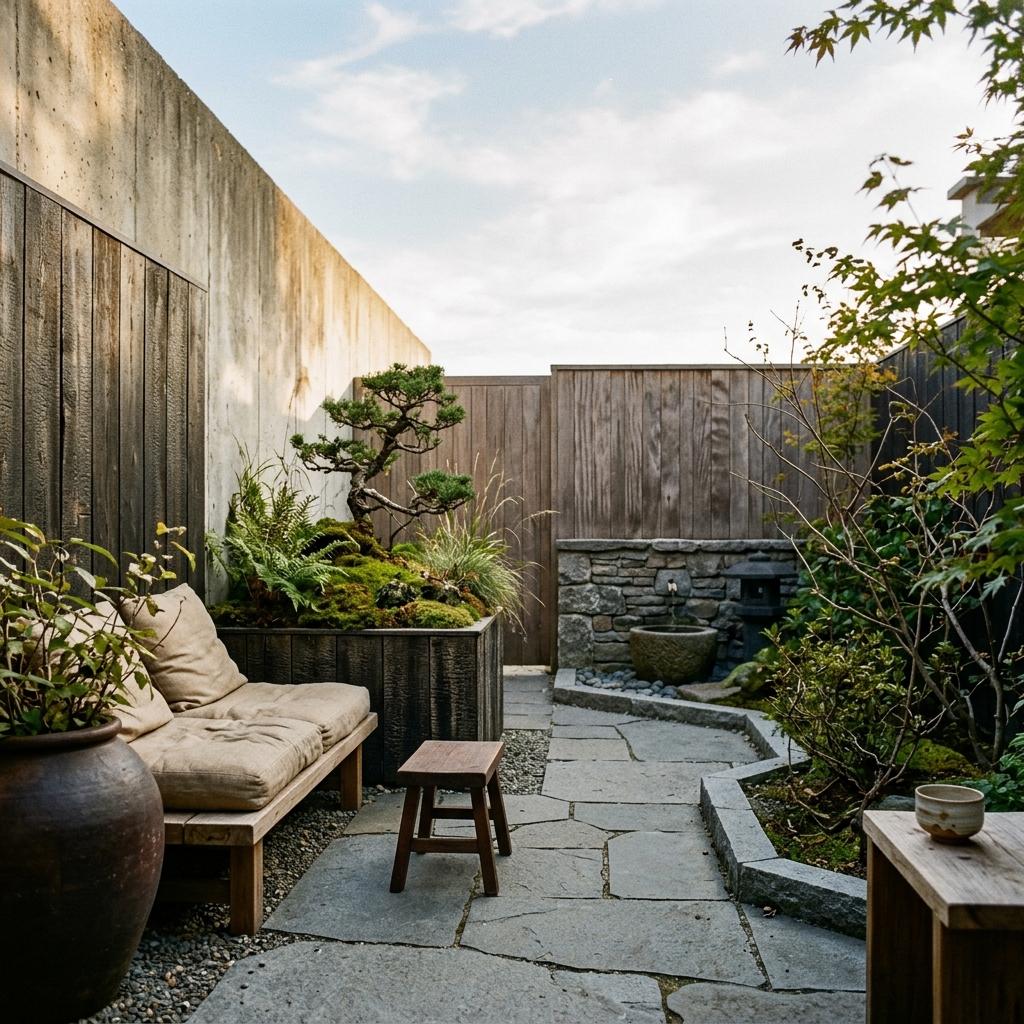 Exploring The Balance Of Nature In Japandi Patio Decor
