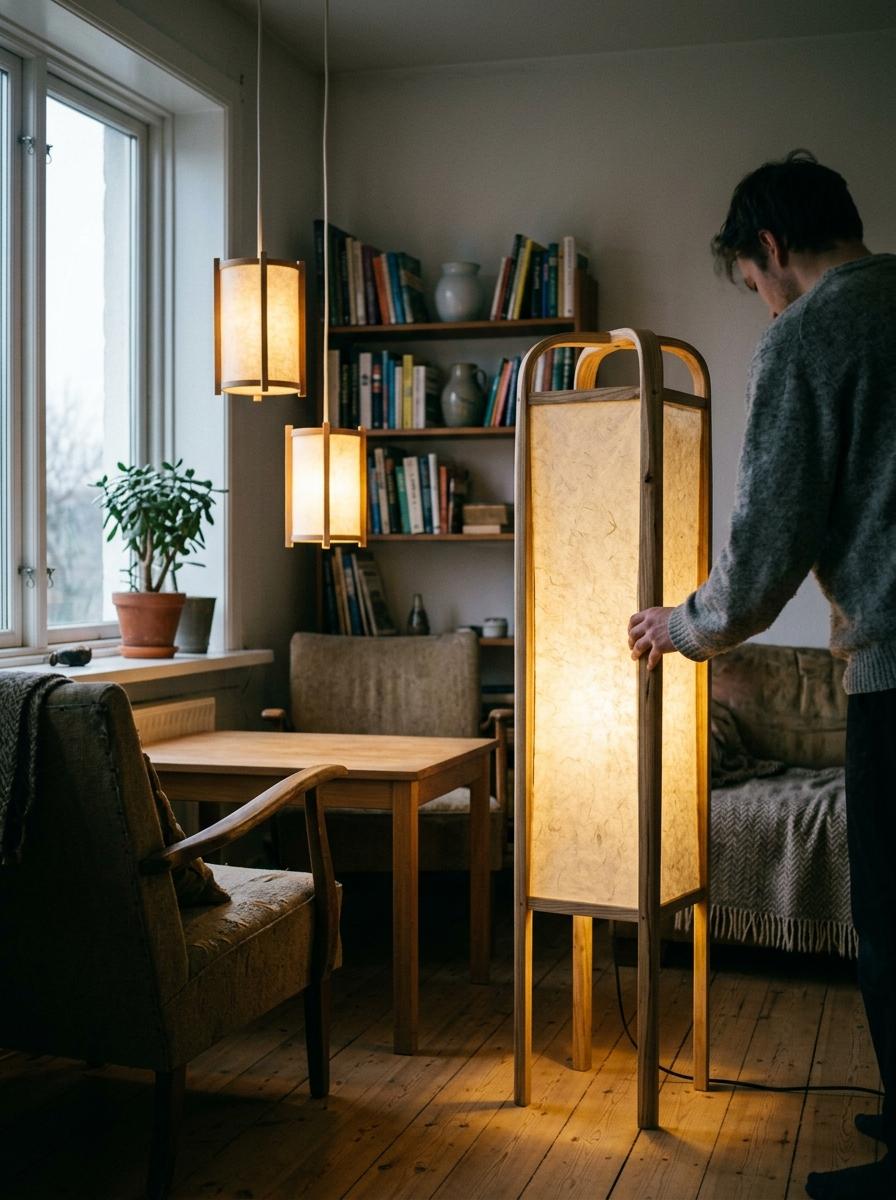 Exploring The Beauty Of Traditional Handcrafted Japandi Lighting Fixtures