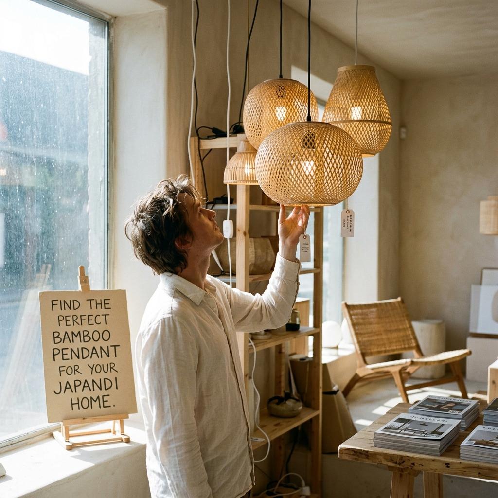 Find The Perfect Bamboo Pendant For Your Japandi Home